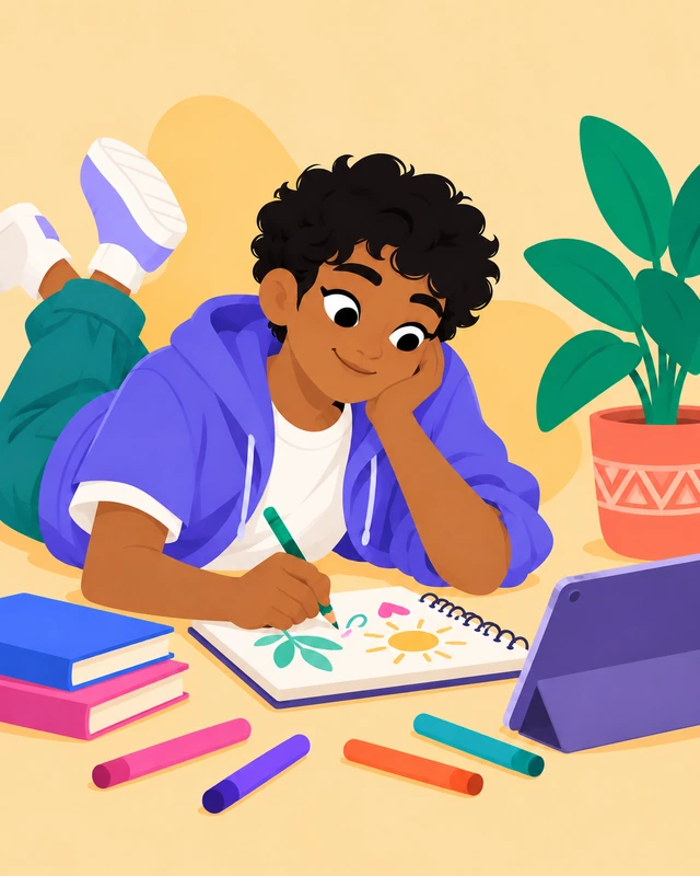 Ilustración de productividad